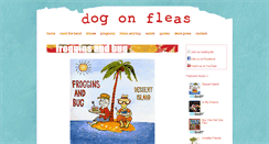 Desktop Screenshot of dogonfleas.com