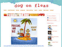Tablet Screenshot of dogonfleas.com